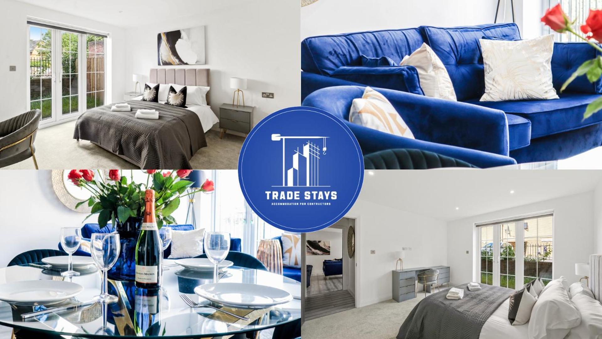 Elegant Apartments In Staines L Free Onsite Parking ภายนอก รูปภาพ